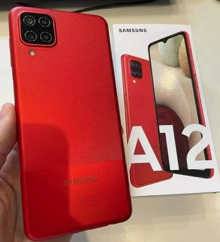 Smartphone Samsung Galaxy A12 64GB 4G Wi-Fi Tela 6.5” Dual Chip 4GB RAM Câmera Quádrupla + Selfie 8MP