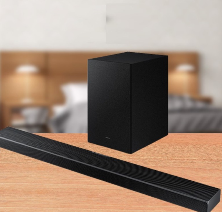 Soundbar Samsung Hw-Q600a Com 3.1.2 Canais Bluetooth 360w Subwoofer Sem Fio Dolby Atmos Acoustic Beam