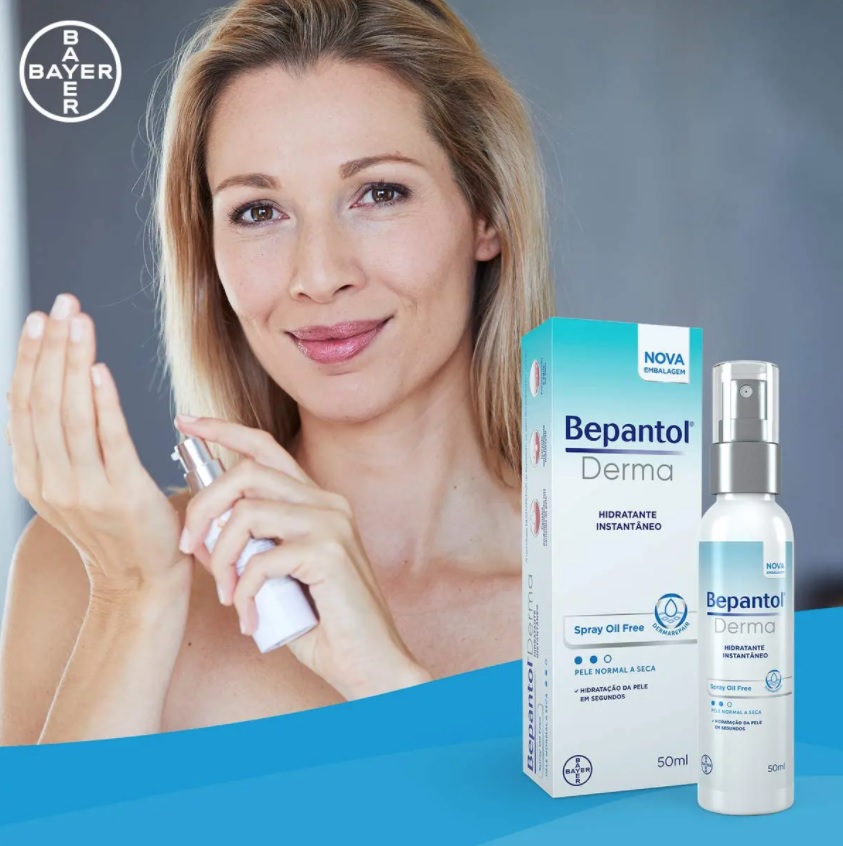 Spray Hidratante Instantâneo, Bepantol Derma, 50 ml