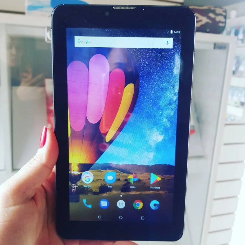 Tablet Multilaser M7 Wi-Fi 1+32GB Quad Core Android 11 Preto – NB355