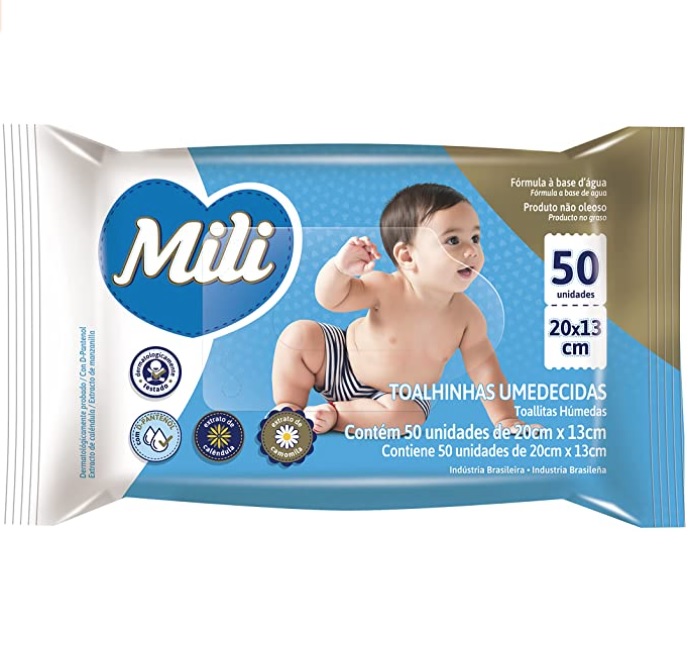 Toalhinha Umedecida, Mili
