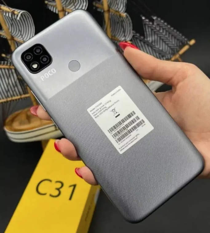 Xiaomi Poco C31 3GB Ram 32GB Rom – Cinza