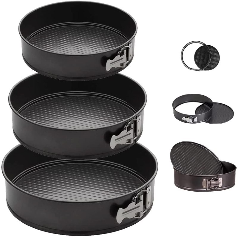 Conjunto 3 Formas Fundo Removível Antiaderente