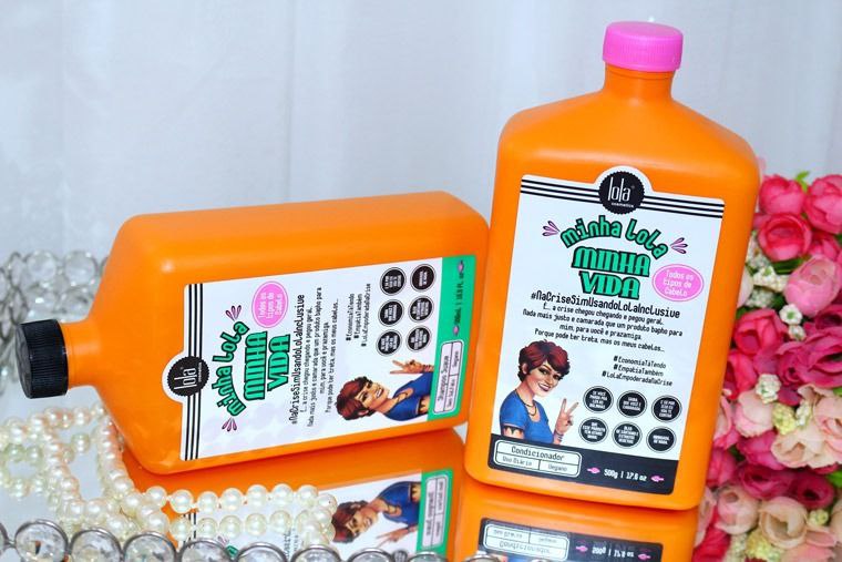 Lola Cosmetics, Shampoo Minha Lola, Minha Vida, Laranja, 500ml