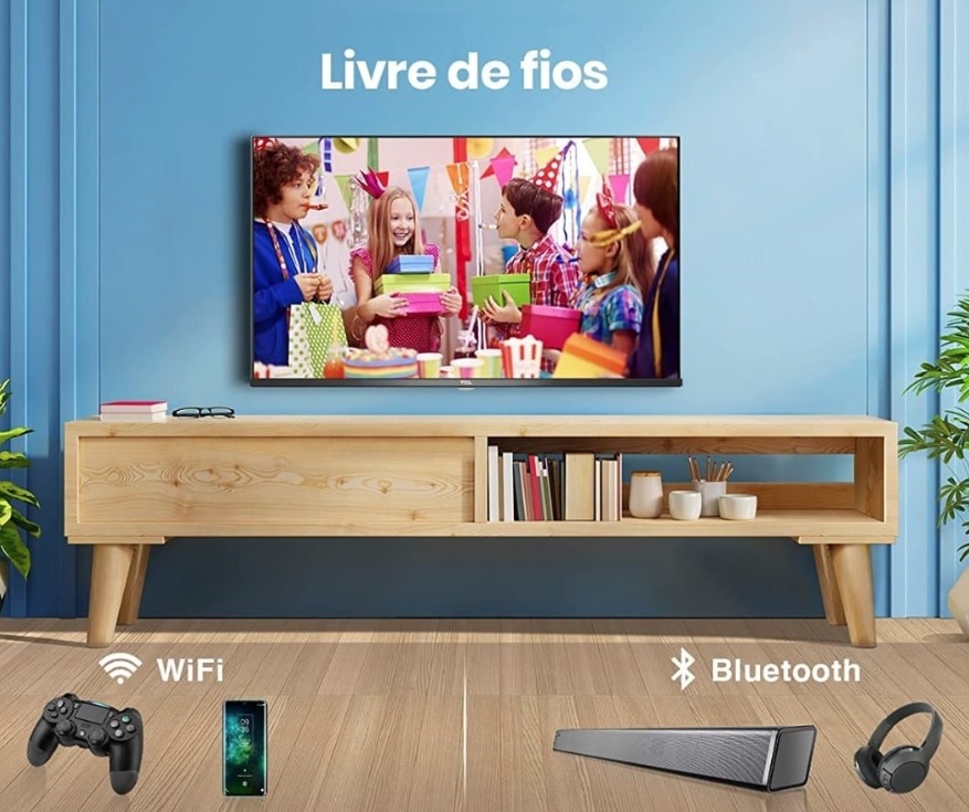 Android TV LED 32″ TCL S615 HD HDR