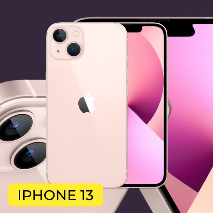 Apple iPhone 13 256GB Rosa Tela 6,1” 12MP – iOS