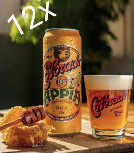Cerveja Colorado Appia Lata 410ml Pack – 12 Unidades