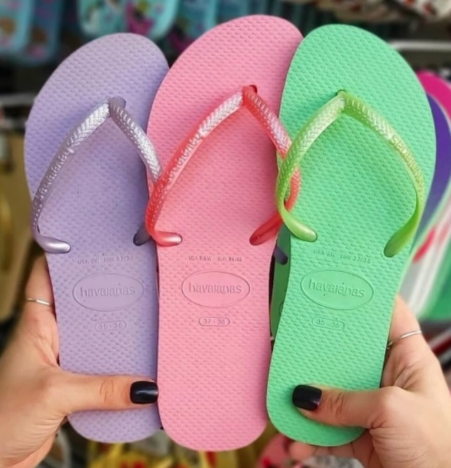 Chinelo Flat, Havaianas, Feminino