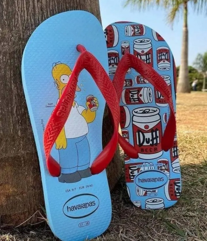 Chinelo Havaianas Simpsons