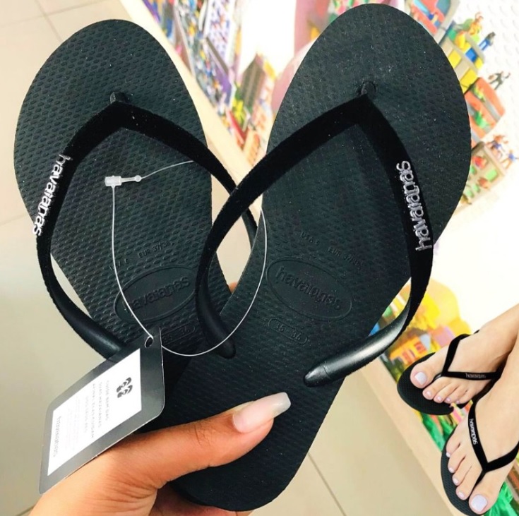 Chinelo Slim Velvet, Havaianas, Feminino