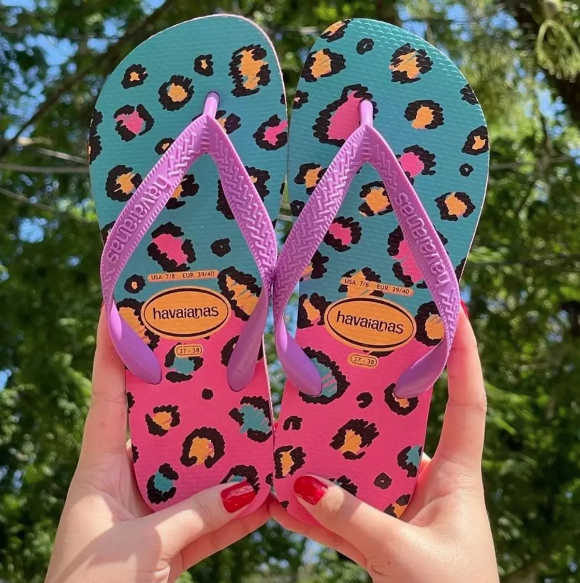 Chinelo Top Animals, Havaianas, Feminino