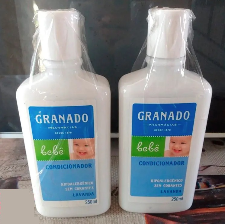 Condicionador Bebê Lavanda, Granado, Branco, 250Ml