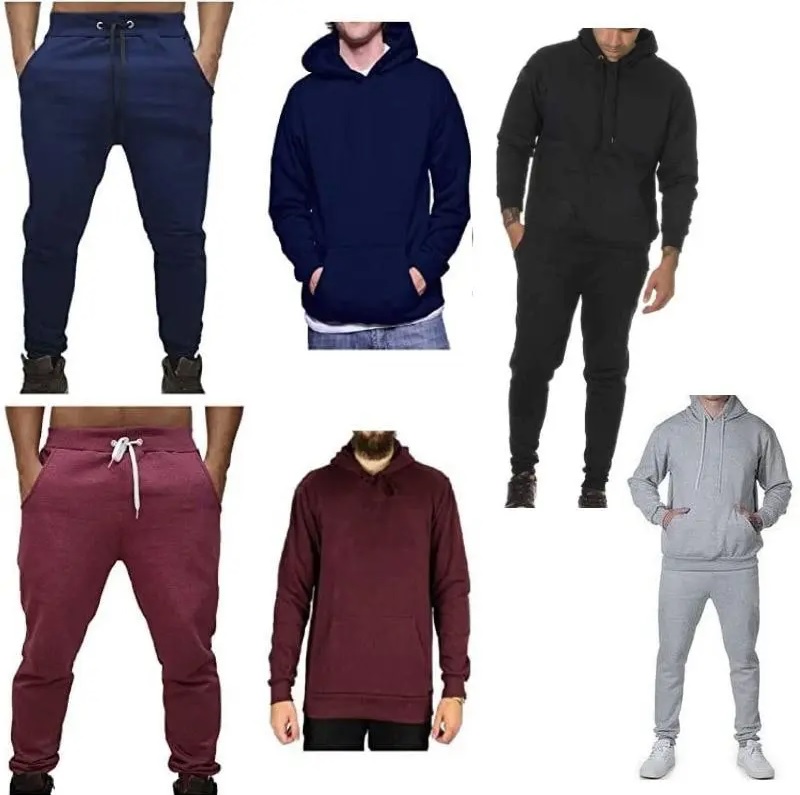 Conjunto Calça e Blusa Frio Moletom Peluciado Masculino