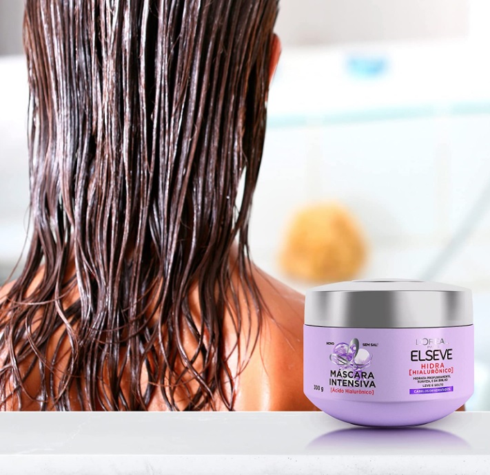 Creme de Tratamento Preenchedor L’Oréal Paris Elseve Hidra Hialurônico, 300g, L’Oréal Paris