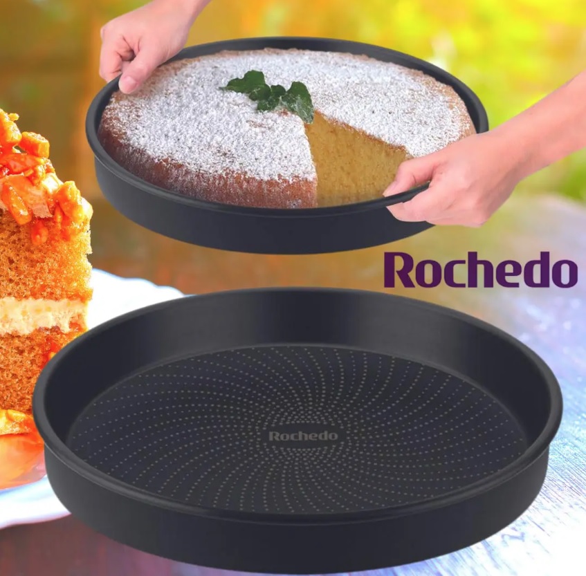 Forma Redonda 30 Rochedo Bolo Perfeito Revestida