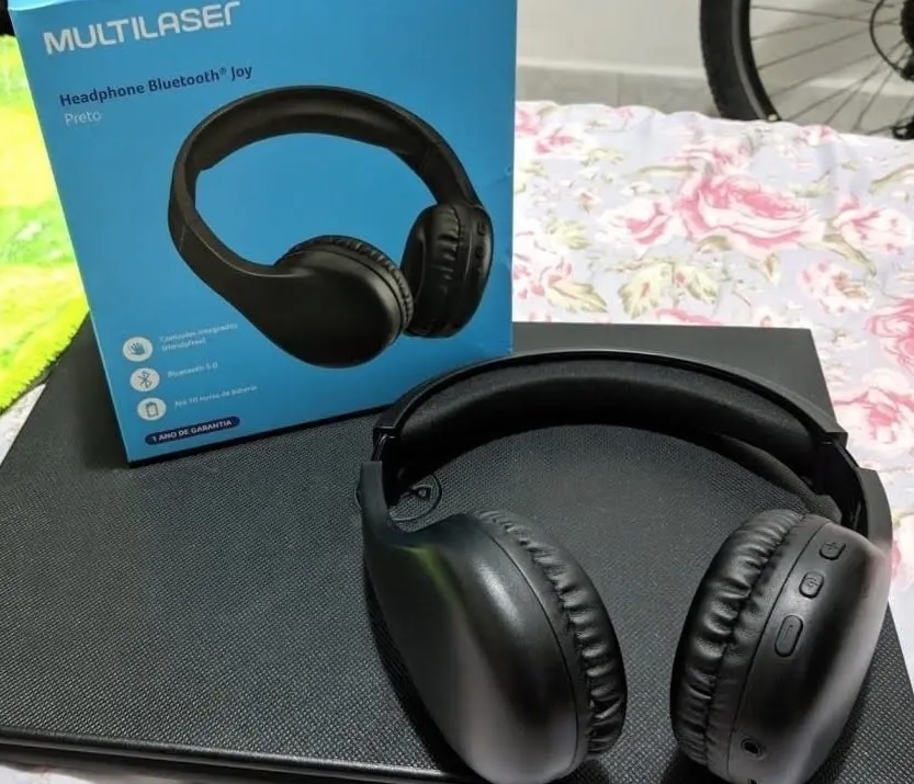 Headphone Bluetooth Joy P2 Preto Multilaser – PH308