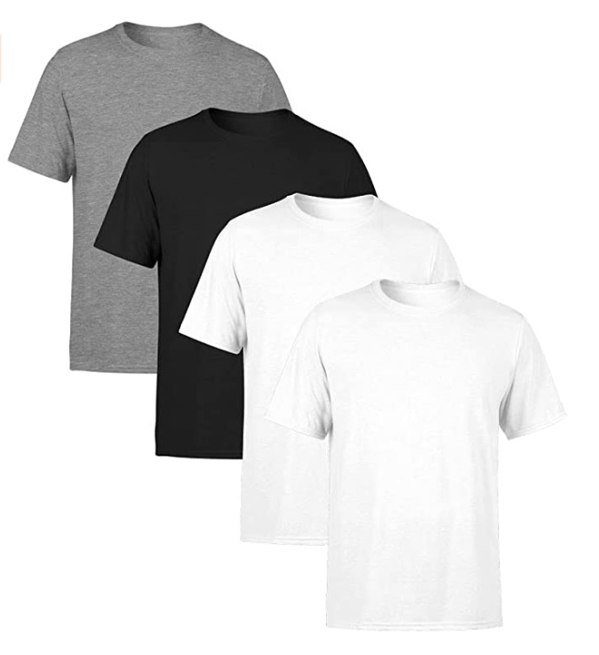 Kit 4 Camisetas Masculina SSB Brand Lisa Algodão 30.1 Premium