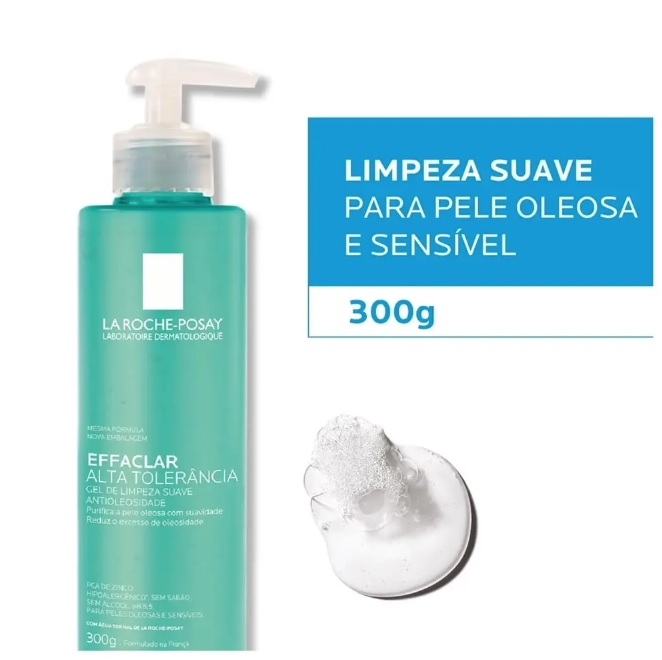 La Roche-Posay Effaclar Alta Tolerância – Sabonete Facial 300g