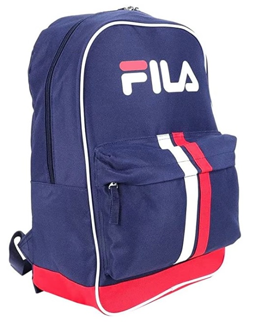 Mochila Unissex Fila Old School Marinho/vermelho