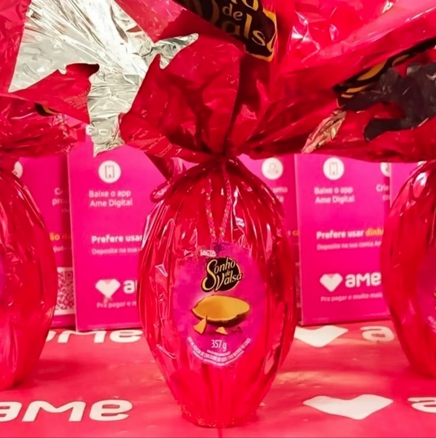 Ovo de Páscoa Sonho de Valsa ao Leite com Recheio na Casca 357g – Lacta