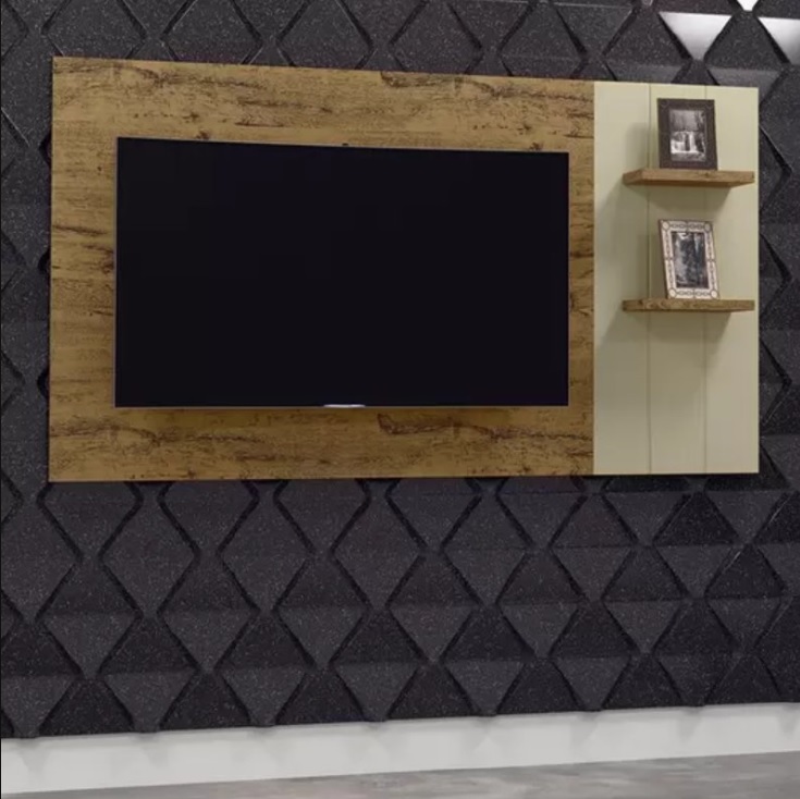 Painel para TV até 42” 2 Prateleiras – Patrimar Itália