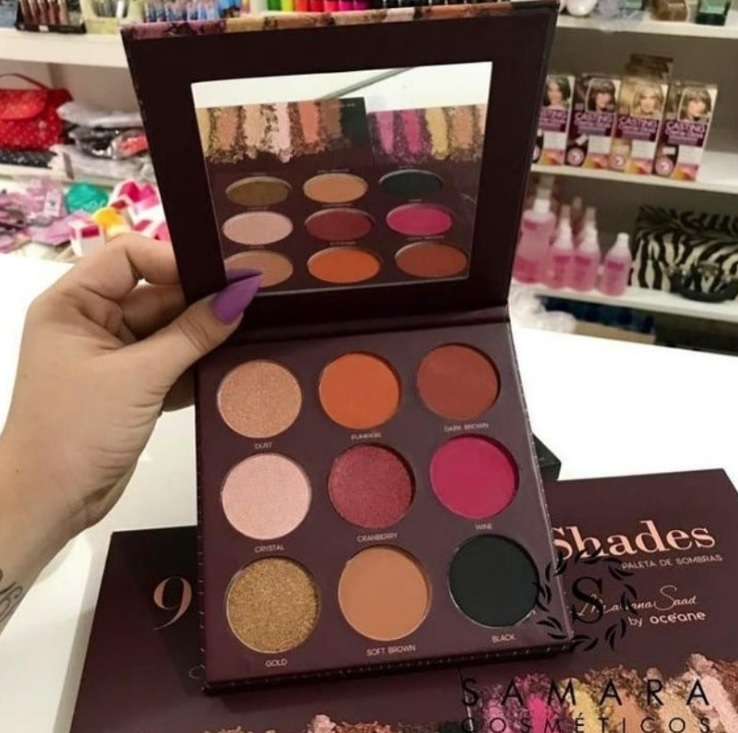 Paleta de Sombras Océane – 9 Shades Mariana Saad