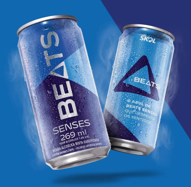 Skol Beats Senses, Lata, Beats, 269 ml