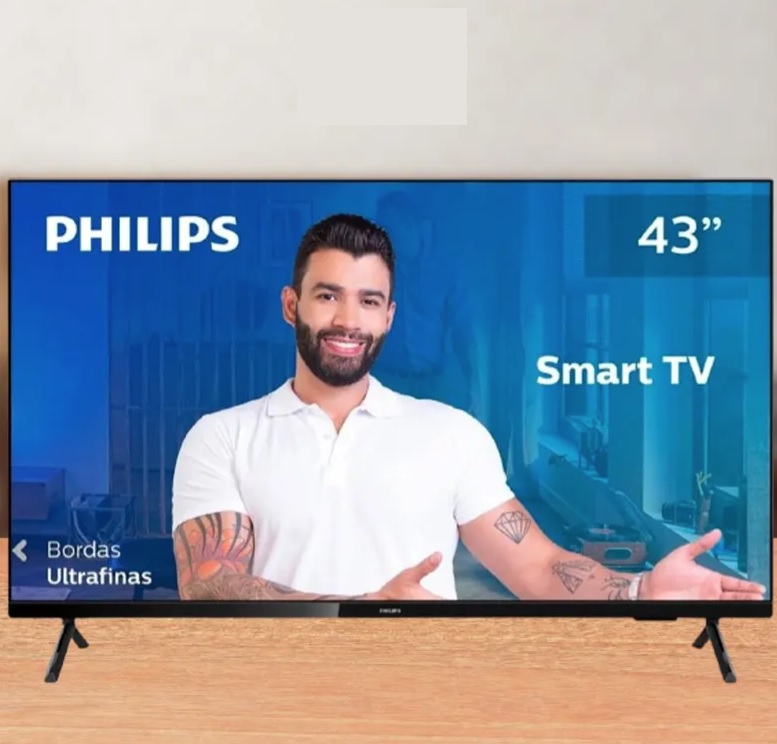 [APP SUBMARINO] Smart Tv Philips 43″ Full Hd Sem Bordas Hdr Plus Wifi Conversor Digital Netflix Youtube Globoplay E Prime Video