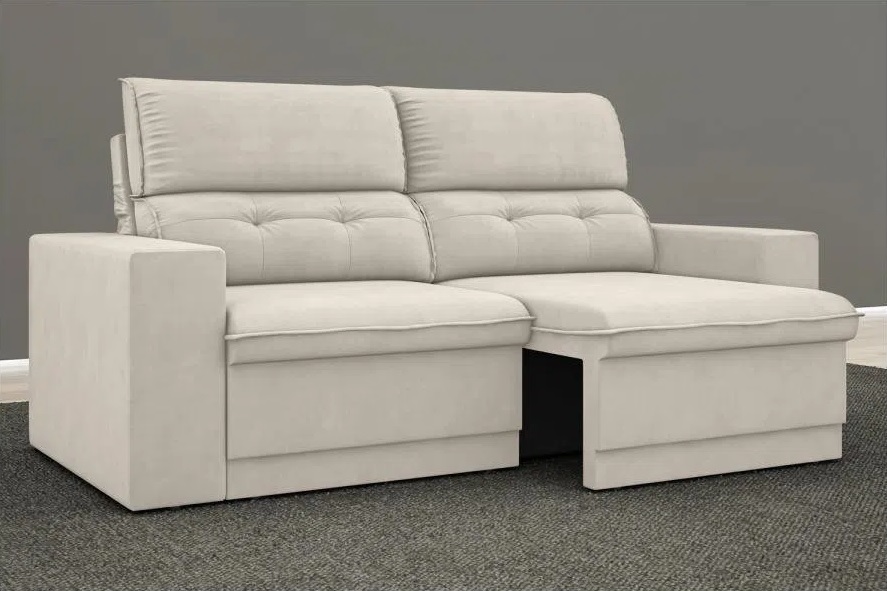 Sofá Retrátil Reclinável 3 Lugares Velosuede – Opera Next Sofás
