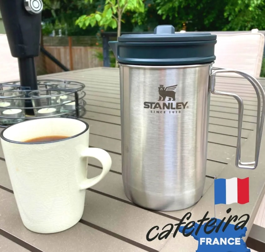 Stanley Adventure All-in-One, fervura + cafeteira francesa prensa
