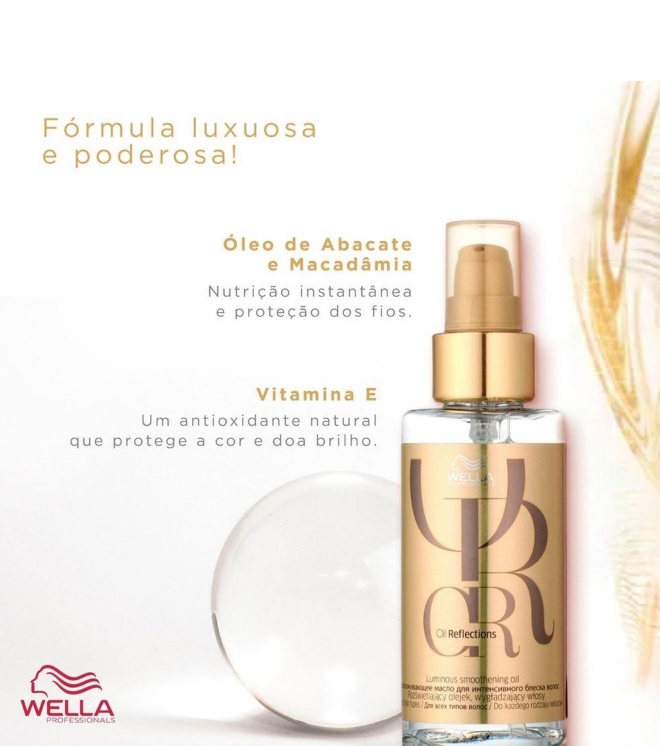 Wella Professionals Oil Reflections – Óleo Capilar 30ml