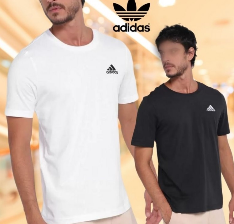 Camiseta Adidas Sport Logo Single Masculina