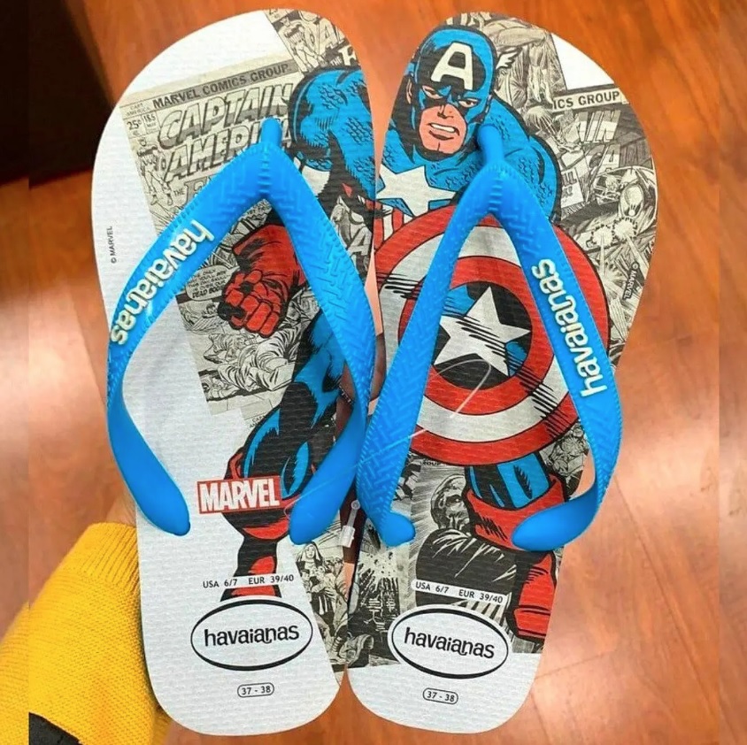 Chinelo Top Marvel Classics, Havaianas, Criança Unissex