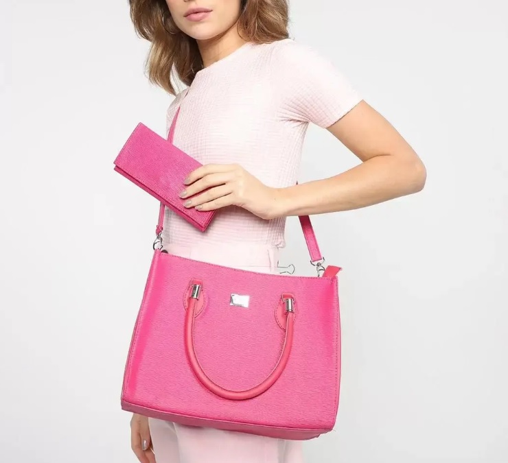 Kit Bolsa Pien Tote Grande + Carteira Feminina