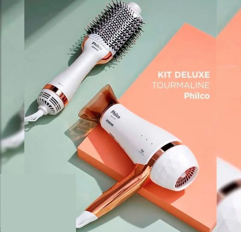 Kit Philco PKT3150 Deluxe Secador e Escova 127v