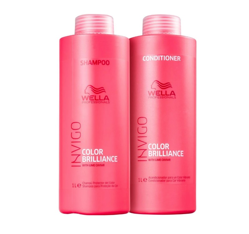 Kit Wella Professionals Invigo Color Brilliance Salon Duo (2 Produtos)