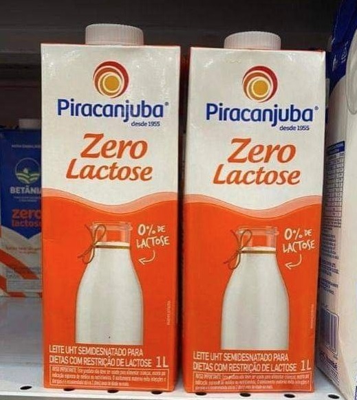 Leite Semidesnatado Zero Lactose Piracanjuba 1L