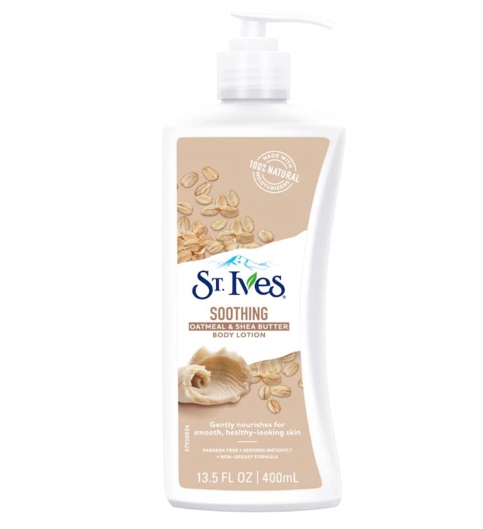 Loção Corporal Hidratante 400Ml Aveia e Karite, St Ives