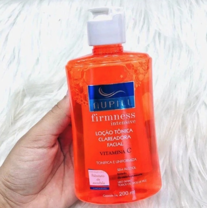 Loção Tônica Clareadora Vitamina C 200Ml, Nupill