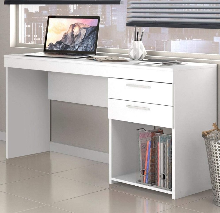 Mesa para Computador Office 2 GV Branco New