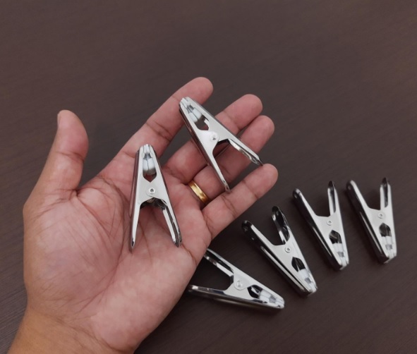 Mimo Style Jogo de 6 Prendedores de Embalagens em Inox