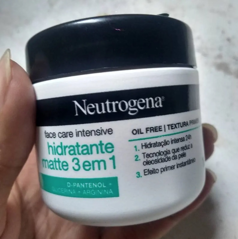 Neutrogena® Face Care Intensive Hidratante Matte 3 em 1 100G, Neutrogena
