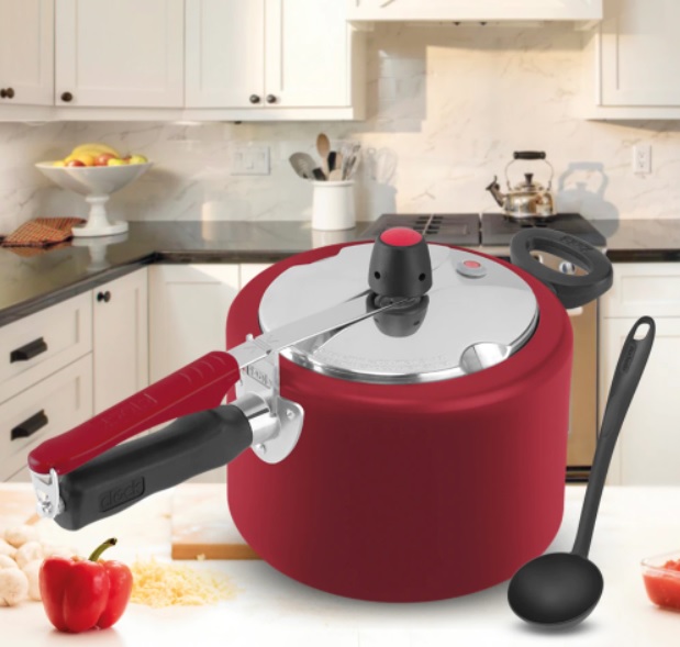 Panela De Pressão Clock Com Fechamento Interno 4,5L