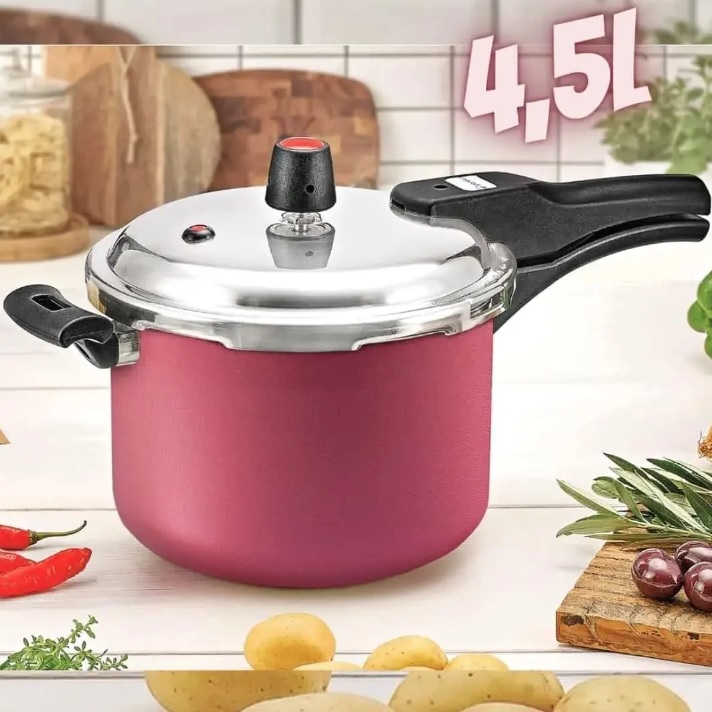Panela de Pressão Fechamento Externo 4,5l Cobre Maximum Panelux