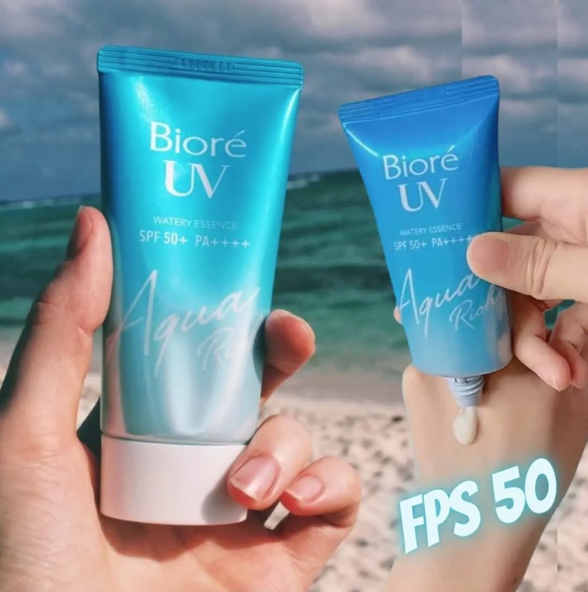 Protetor Solar Bioré – Aqua Rich Watery Essence FPS 50