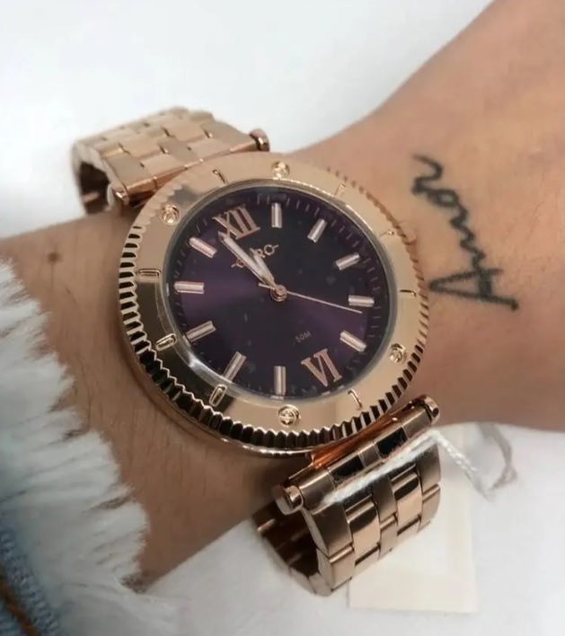 Relógio, Analógico, EURO, EU2035YSL/4N, feminino, Rosé