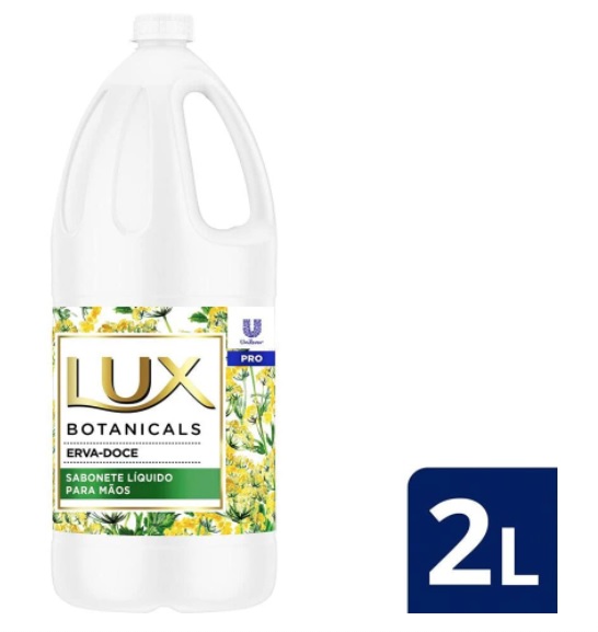 Sabonete Líquido para as Mãos Erva-Doce Lux Pro Botanicals Frasco 2l, Lux