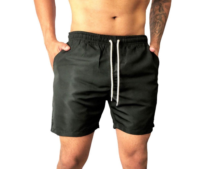 Short Masculino Try Basics Bermuda Shorts Masculino Mauricinho Liso Básico Tactel