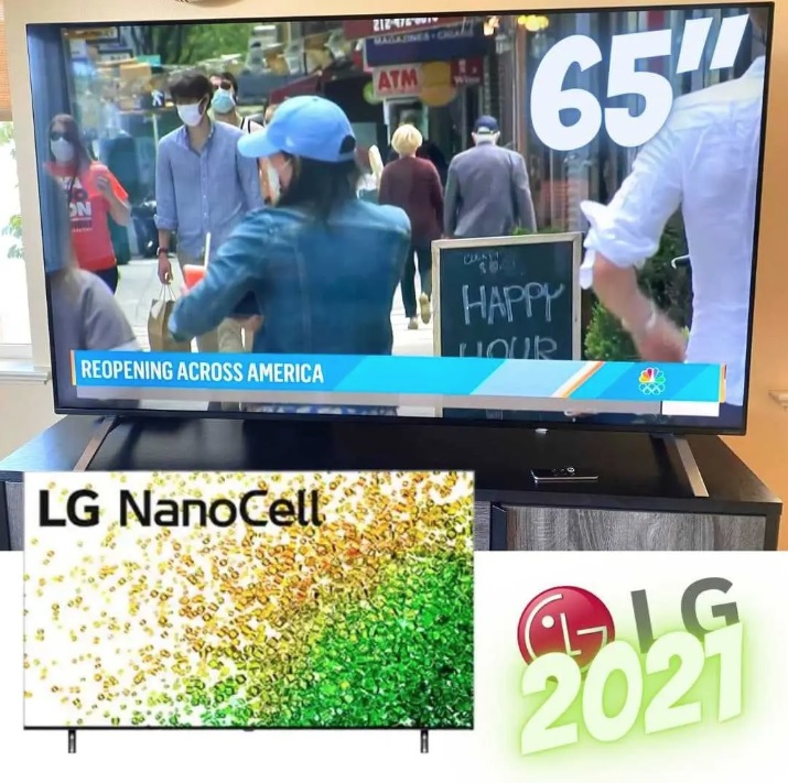 Smart TV 65″ LG 4K NanoCell 65NANO85 120 Hz, FreeSync2, HDMI 2.1, Inteligência Artificial ThinQ, Google, Alexa e Smart Magic – 2021