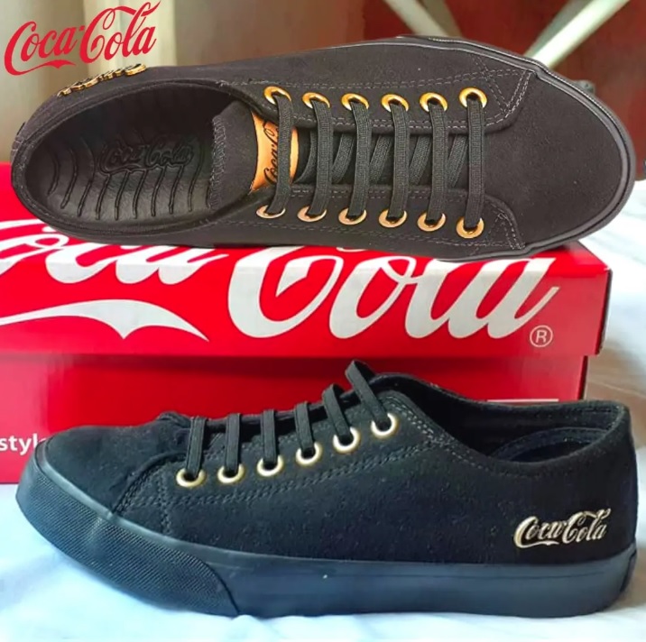 Tênis Atlanta Suede Elastic, Coca-Cola, Feminino